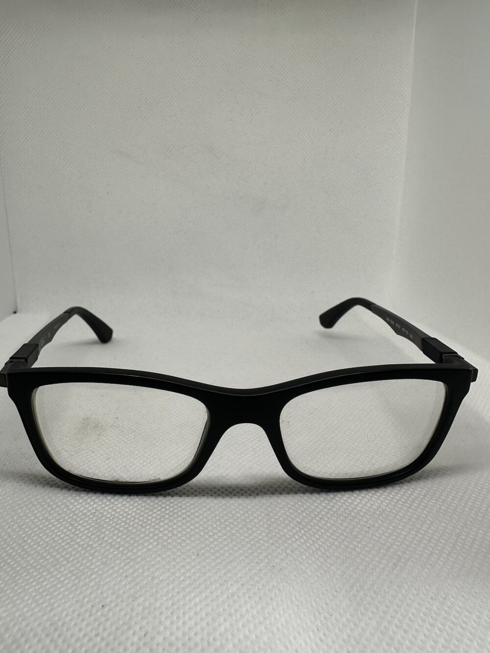 Ray-Ban RB1549 RB 1549 110799 Eyeglasses Frames Black Square 46-16-125 Full Rim